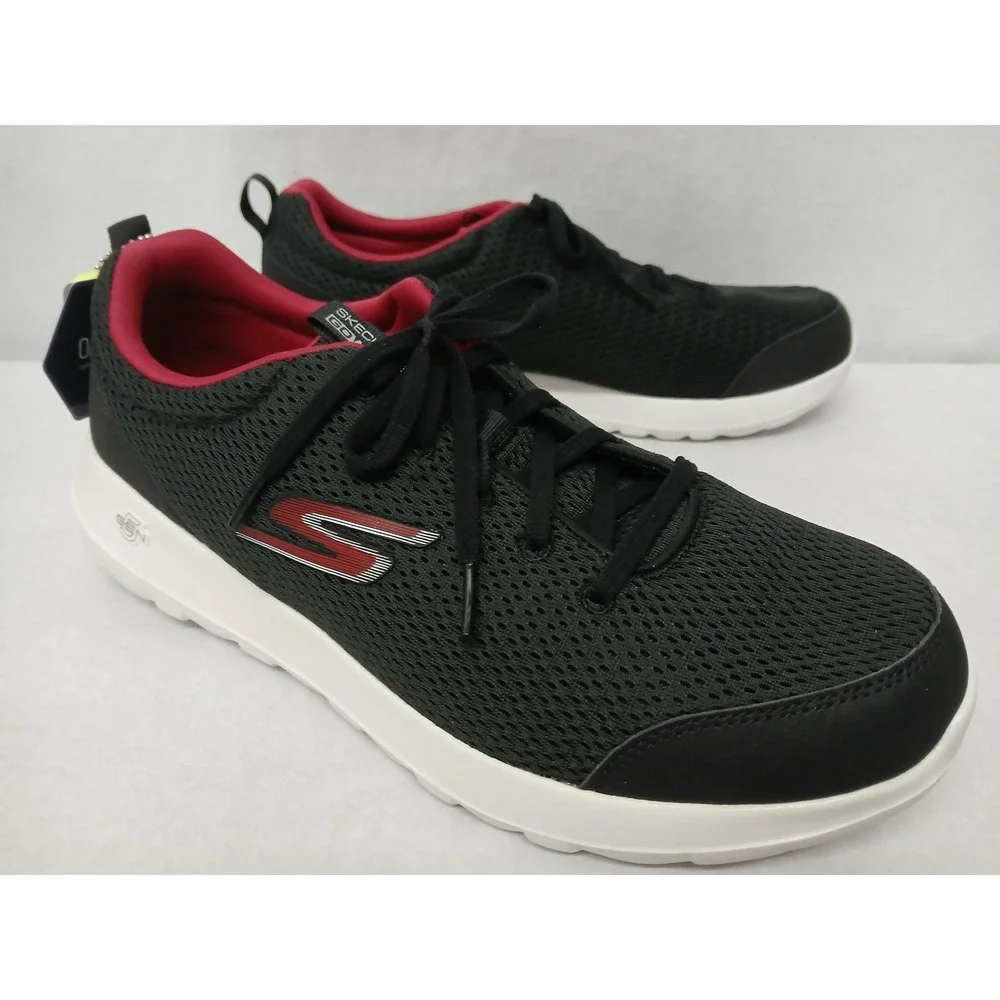 Skechers Go Walk Max Progressor‎ Men's Shoes 216231/BKRD Black Red Size 13